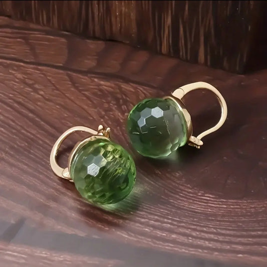 Cristal Ball Drop Earring - JBAEssential's